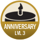Anniversary badge