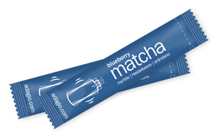 matcha sticks blueberry