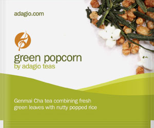 green popcorn teabags