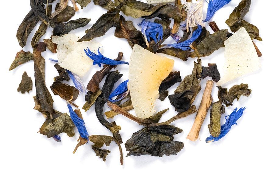coconut pouchong tea coconut pouchong tea
