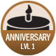 Anniversary badge
