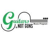 Guitars Not Guns  logo