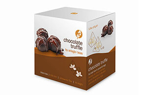 chocolate truffle envelopes