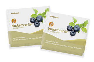 blueberry white teabags