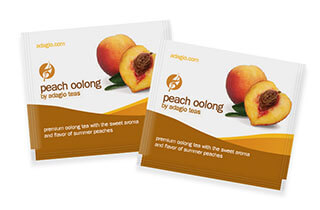 peach oolong teabags