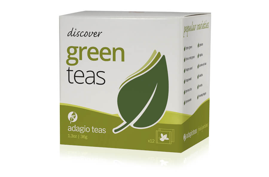 portions sampler - green teas