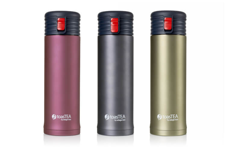 making tea in a flask