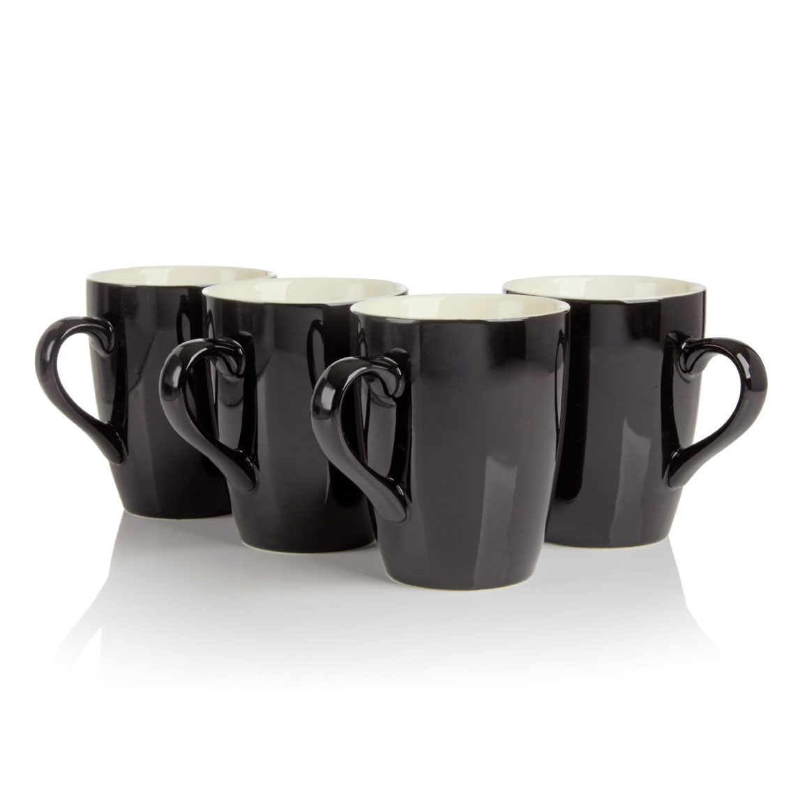 Black Ceramic Cups