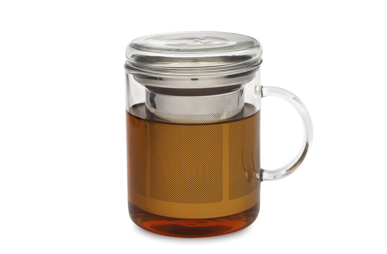 Adagio Tea Glass Mug & Infuser 14oz 