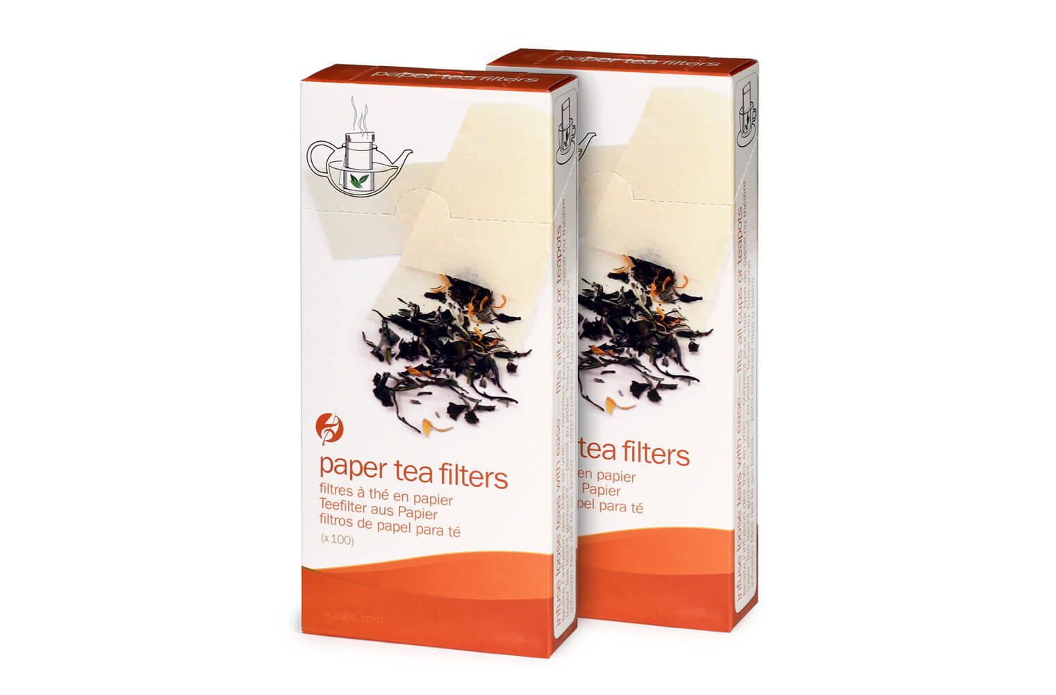 Tea Paper Filters 100ct