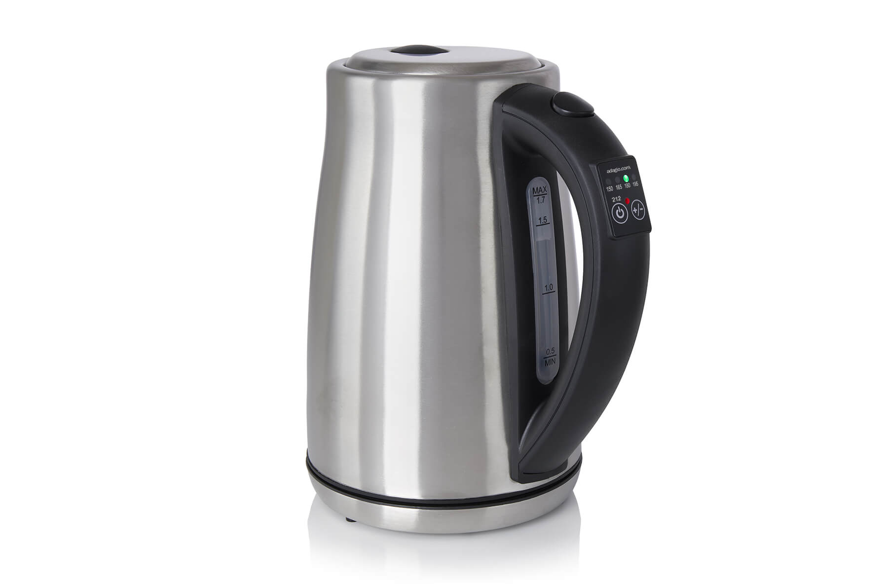 Crescent Spring Kettle with thermometer (1100ml)