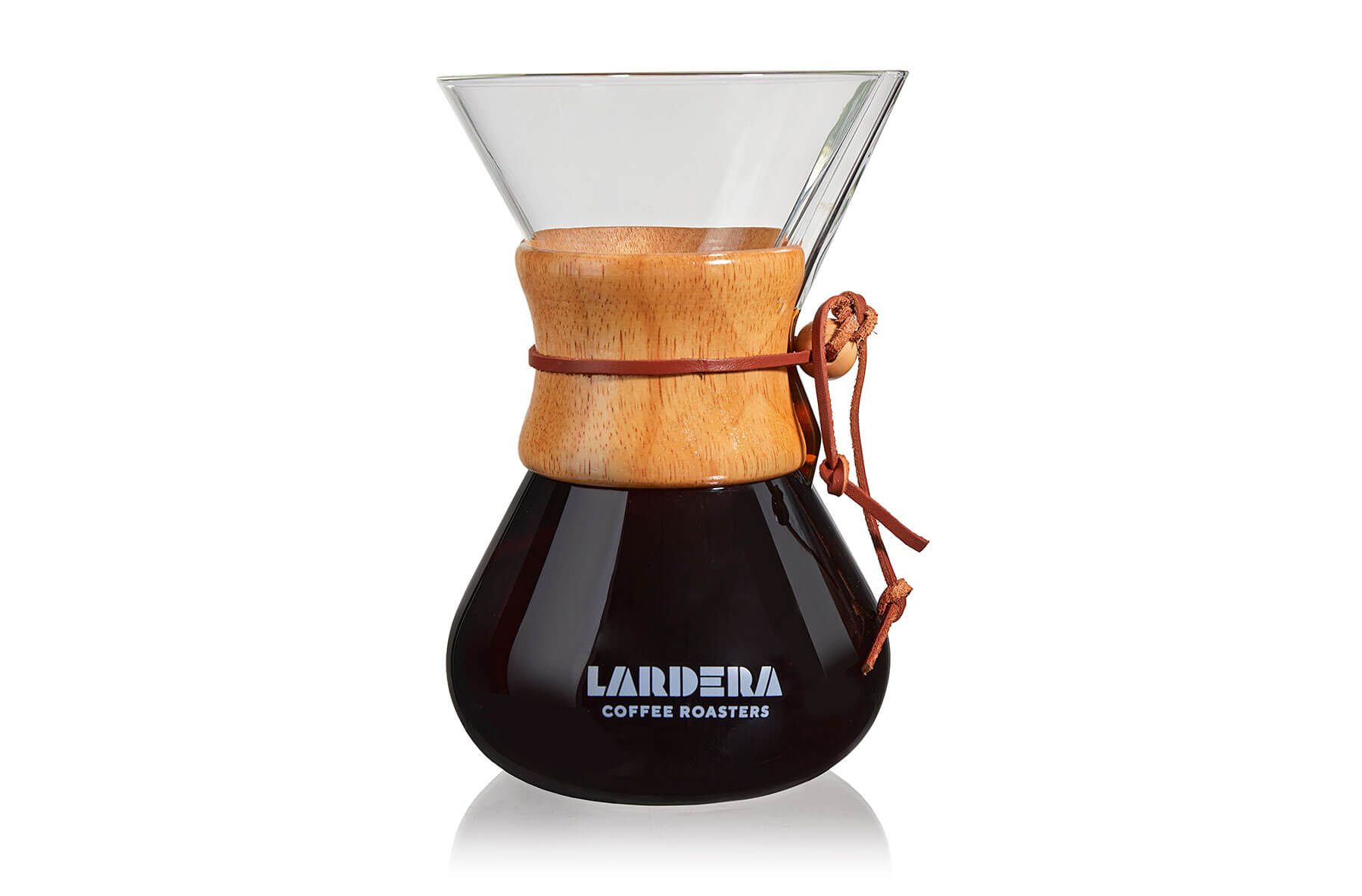 Coffee Maker With Wood Collar 27oz (Similar To Chemex)