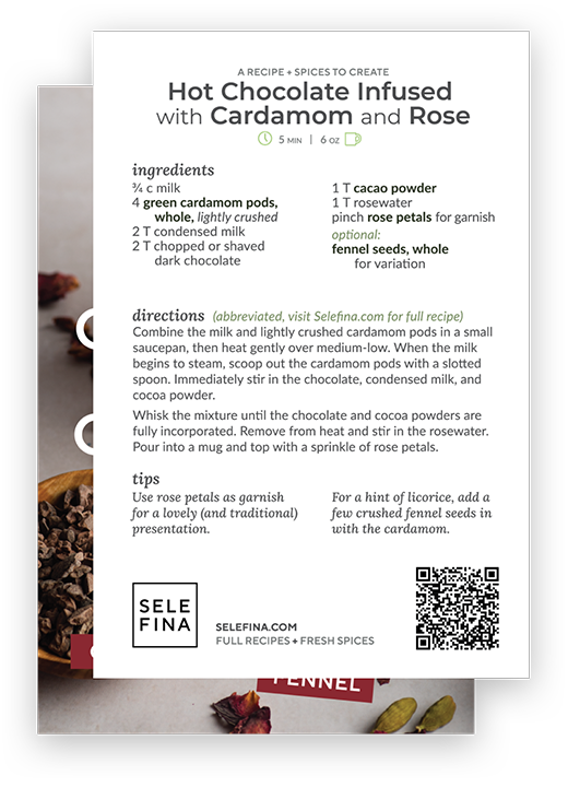 recipe postcard