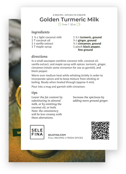 recipe postcard